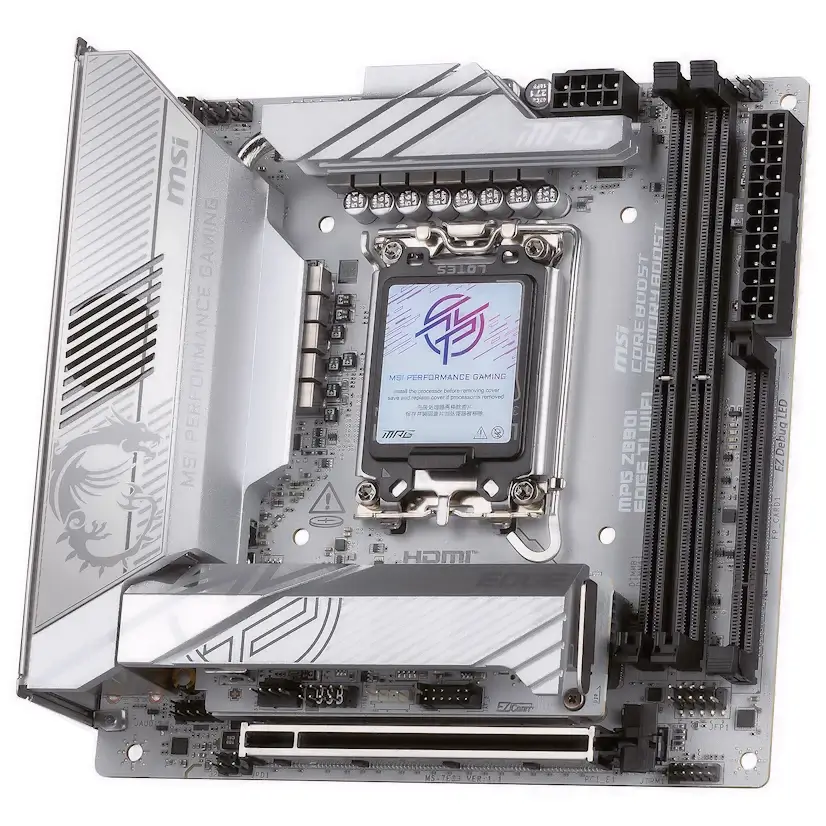 Montaje Placa Base MSI MPG Z890I EDGE TI WIFI Gaming PC Leganés